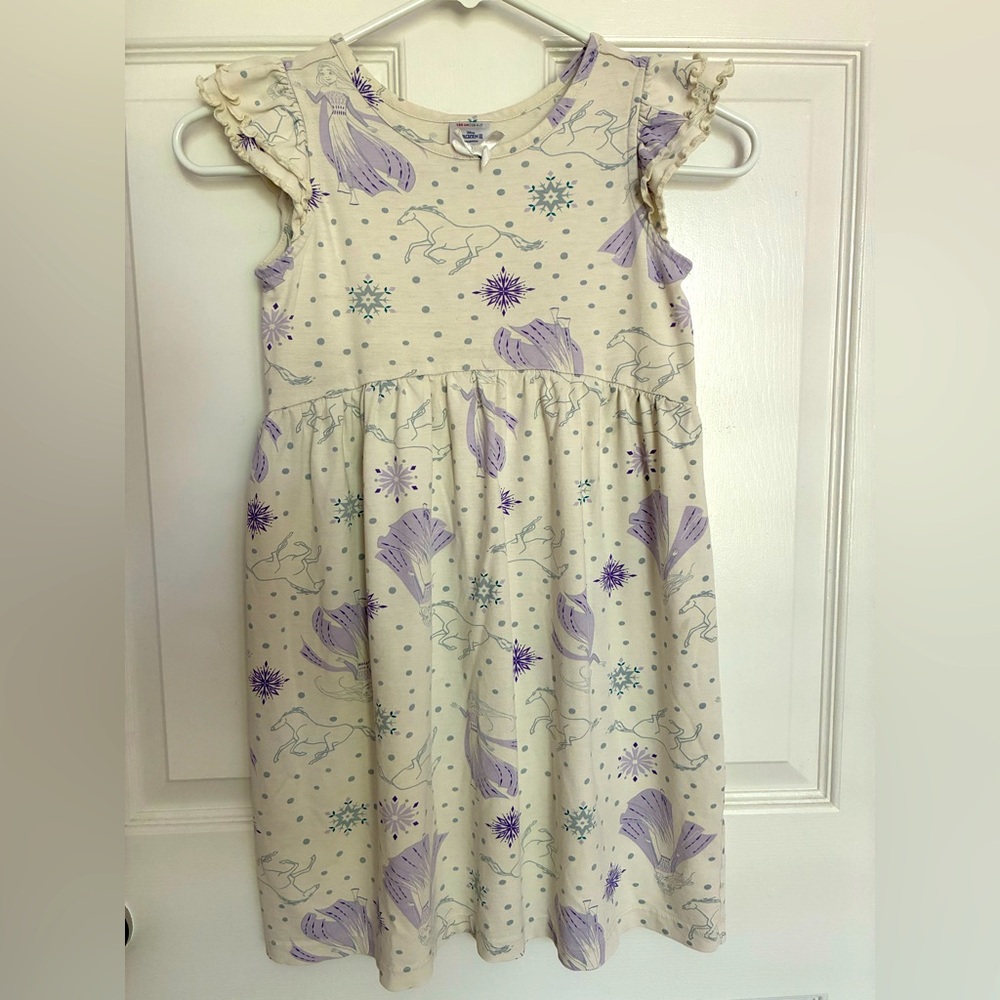 Hanna Andersson 6-7 Disney Frozen II Girls’ Nightgown